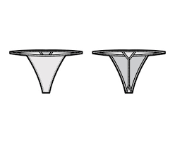 Explosion Logo Thong